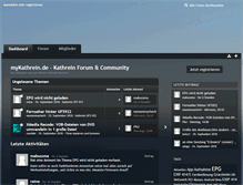 Tablet Screenshot of board.mykathrein.de